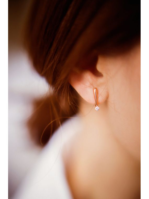 Diamond earrings