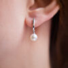 14K Gold Pearl earrings