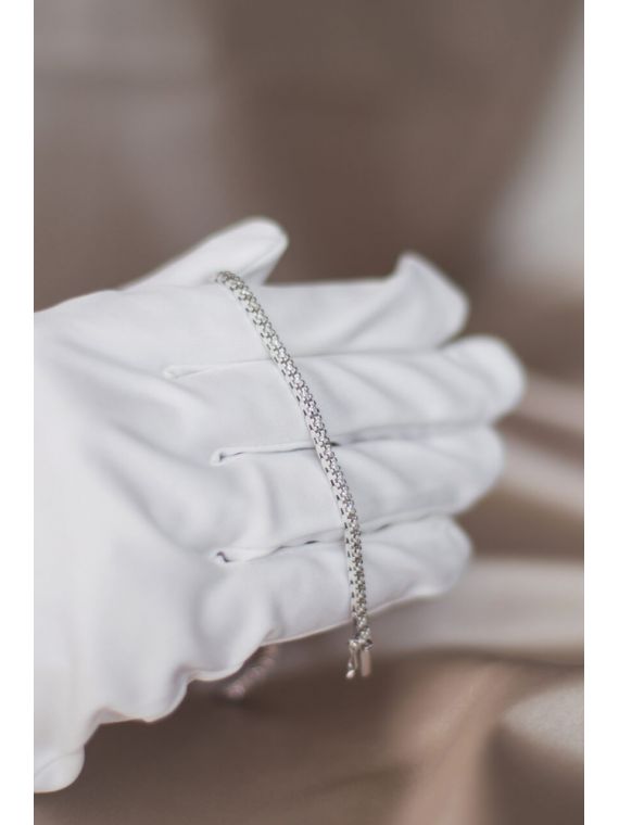 White gold Tennis diamond bracelet