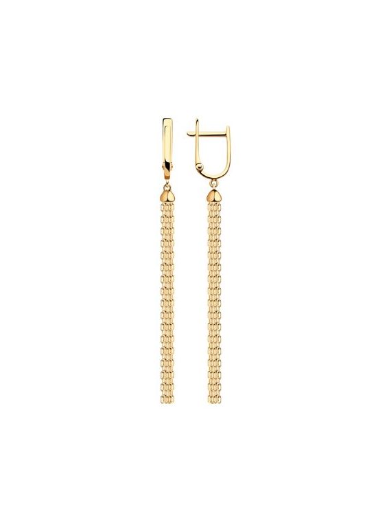 14K Rose gold earrings
