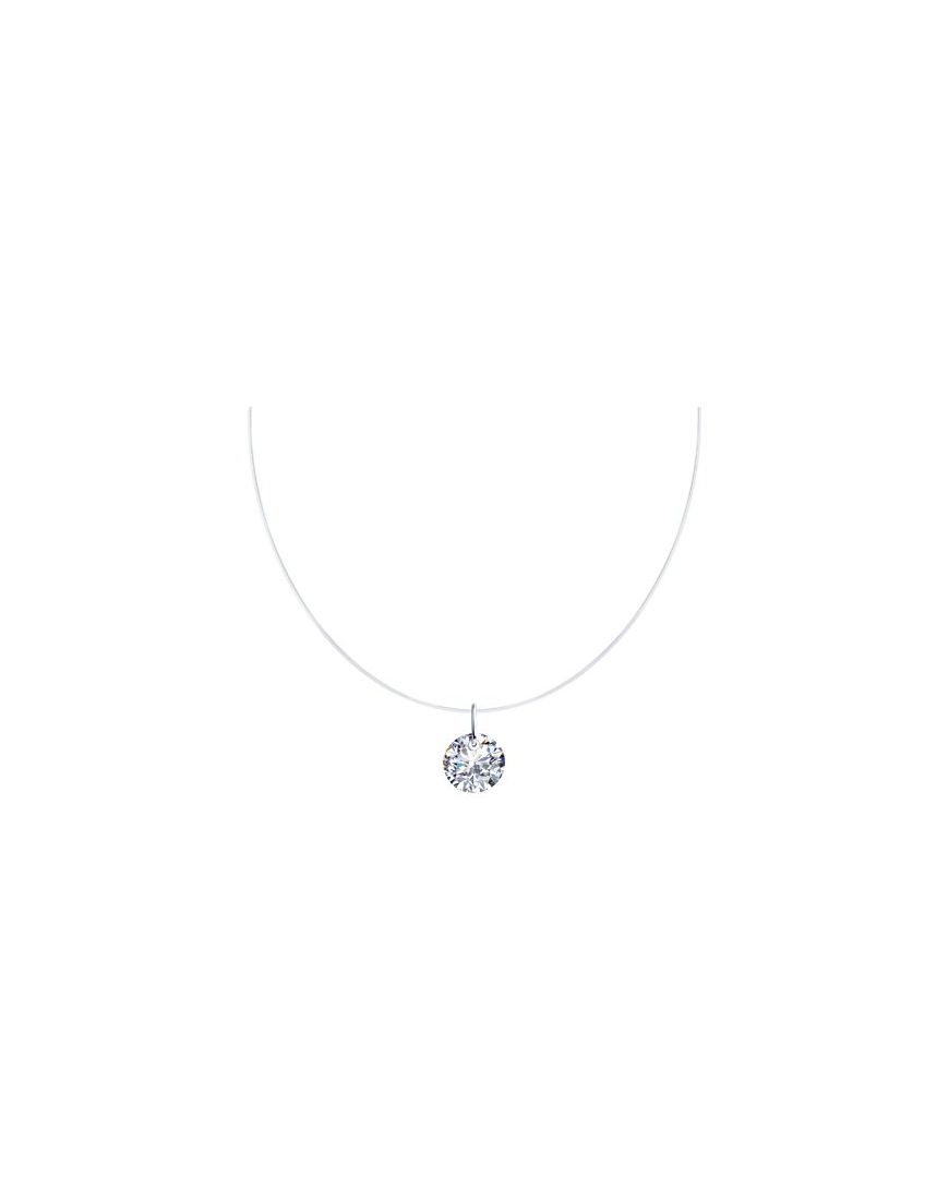 SOKOLOV Silver necklace with zircon