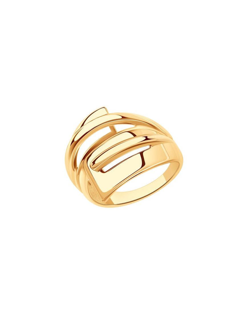 SOKOLOV Gold Plated Silver ring