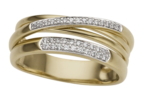 Diamond 14K Rose Gold Ring
