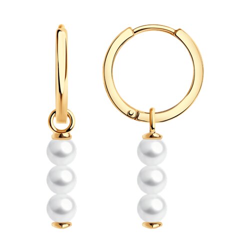Pearl 14K Rose Gold Earrings
