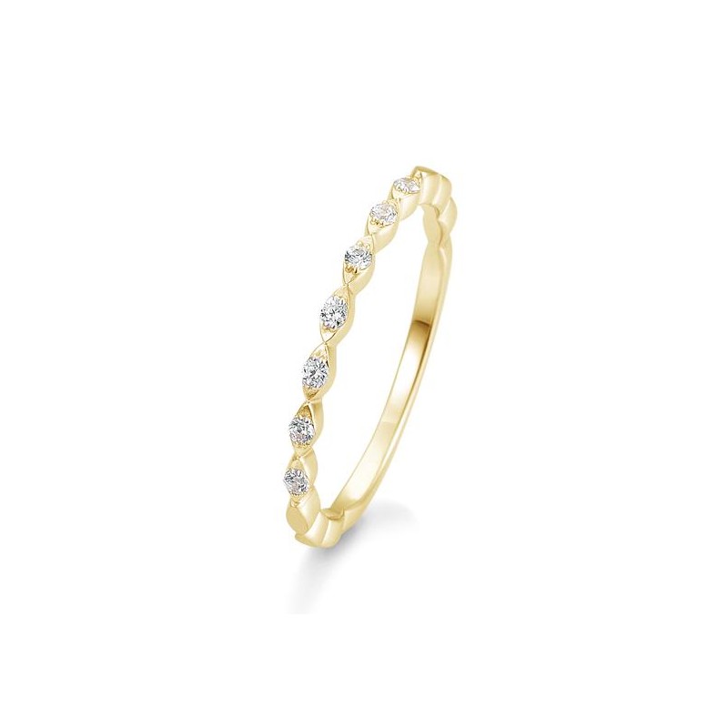 Золотое кольцо с бриллиантами BREUNING