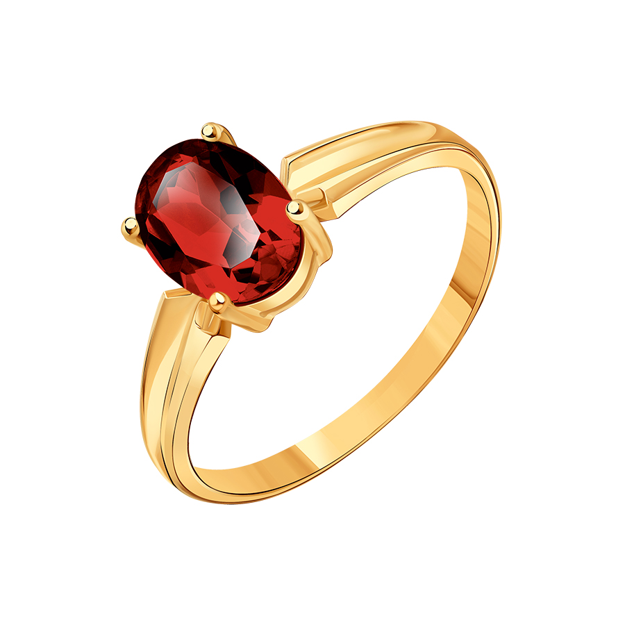 Garnet 14K Rose Gold Ring