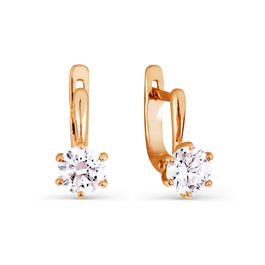 14K Rose Gold Earrings