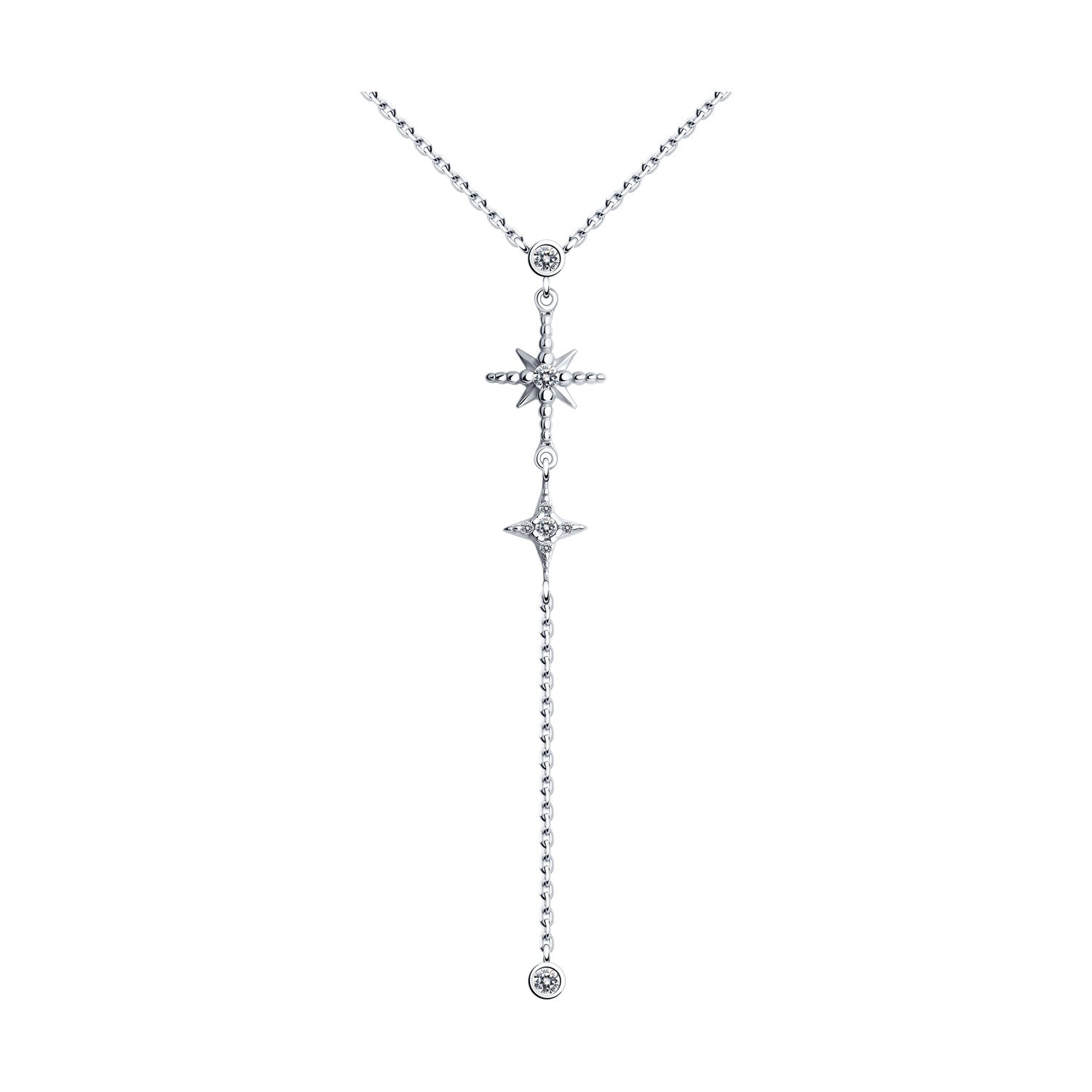 Колье из серебра