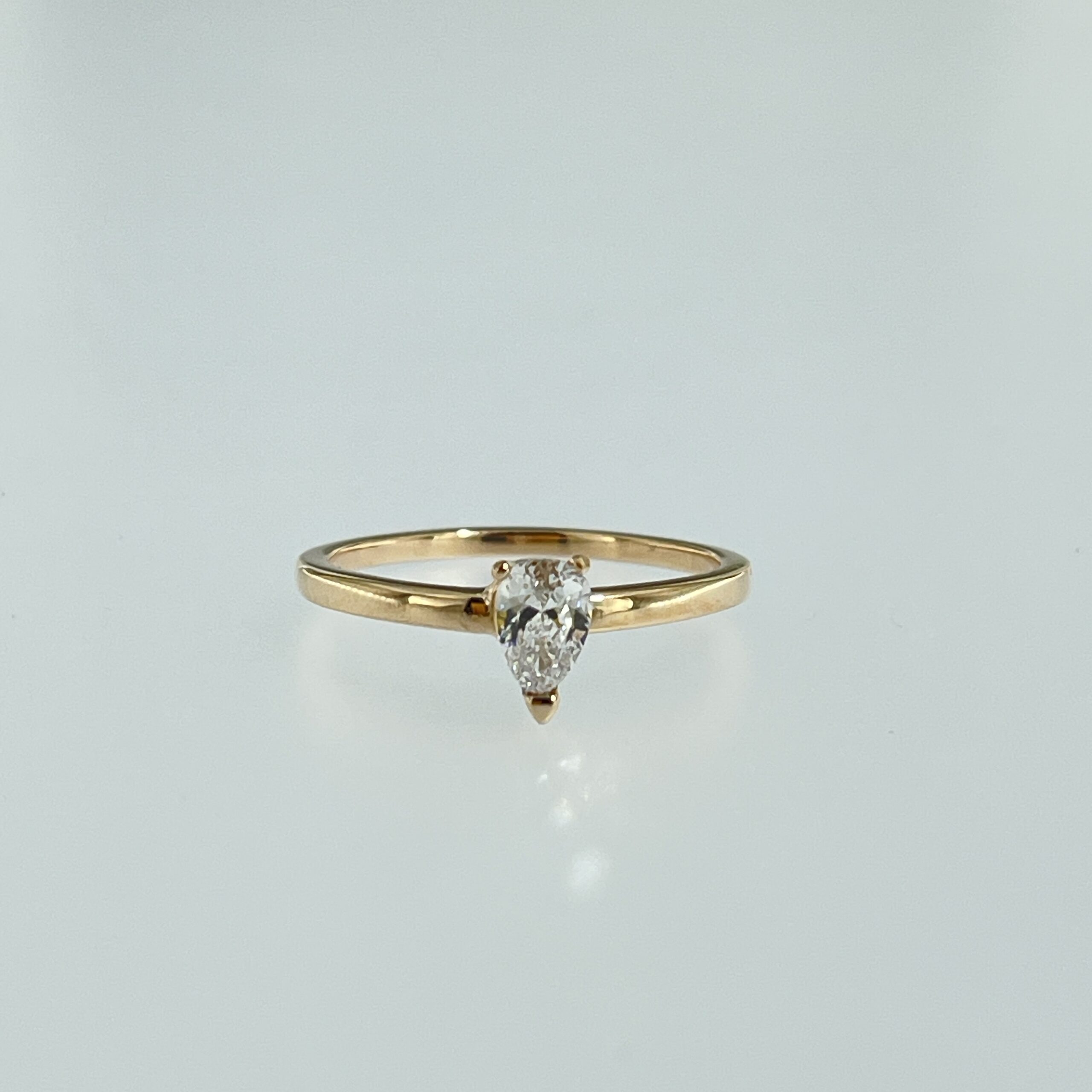 Gold Plated Sterling  Silver Ring