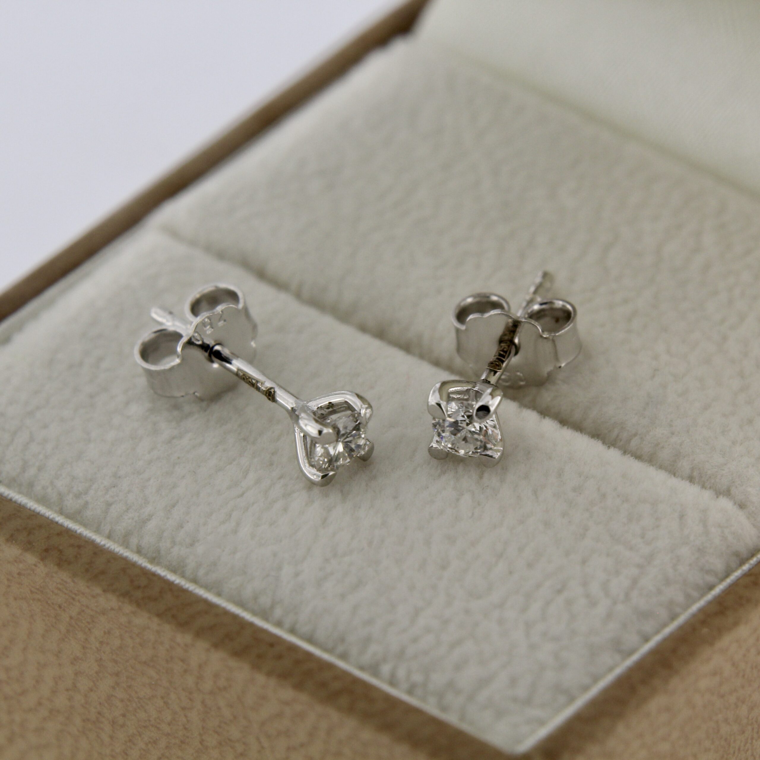 Diamond Stud Earrings