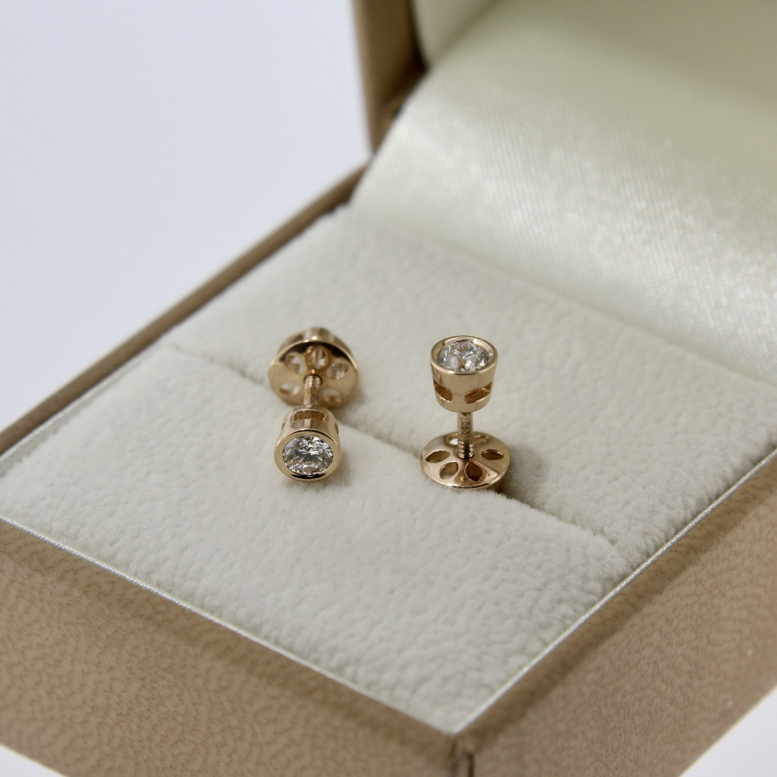 Diamond Stud Earrings