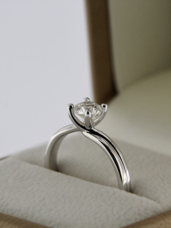 0,60Ct Diamond Gold Ring