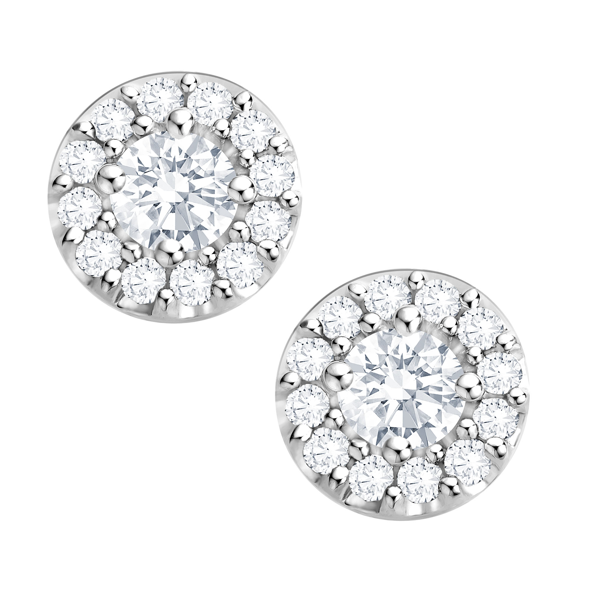 0,50Ct Diamond Stud Earrings