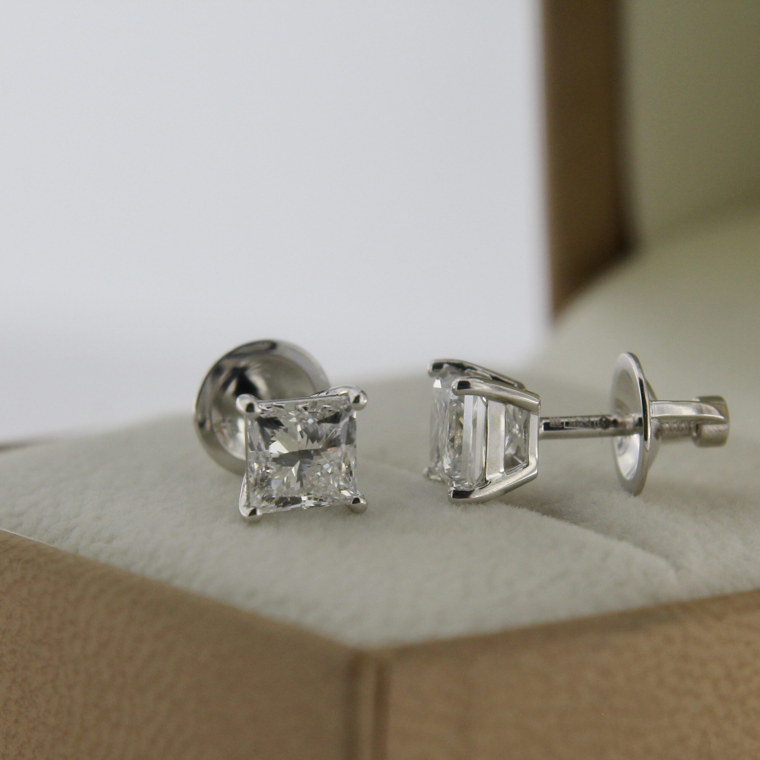 Diamond Stud Earrings