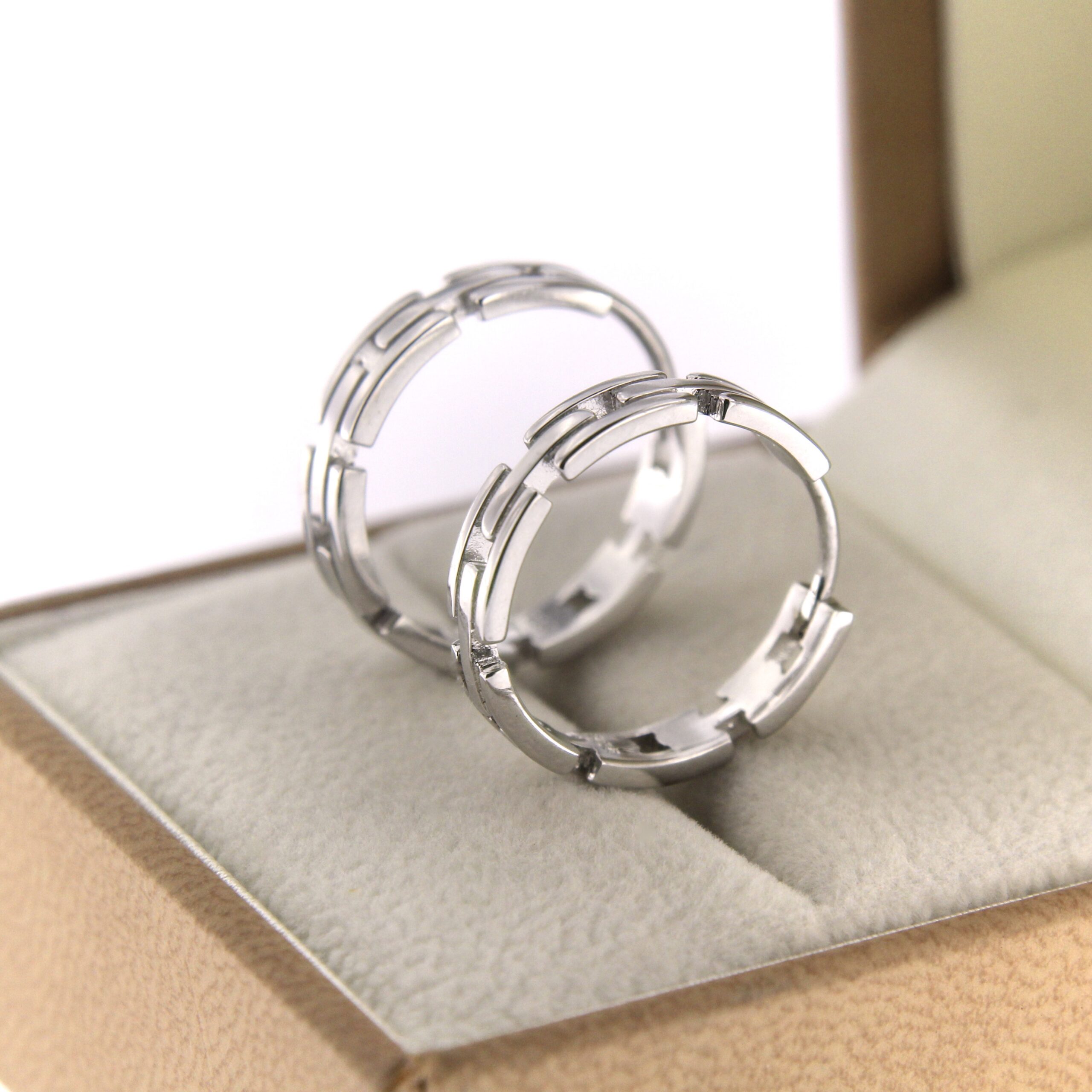 Серебряные серьги