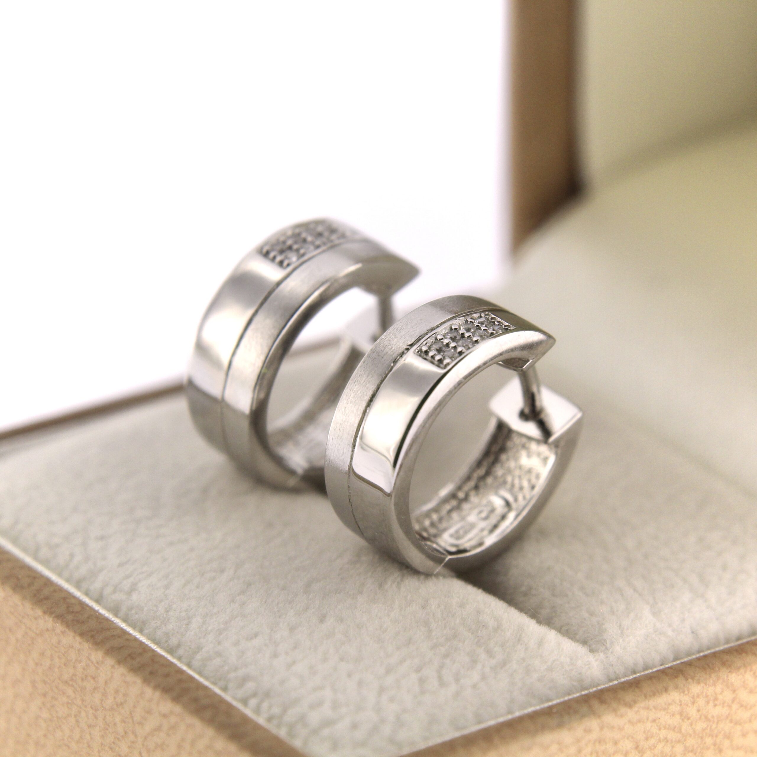 Серебряные серьги