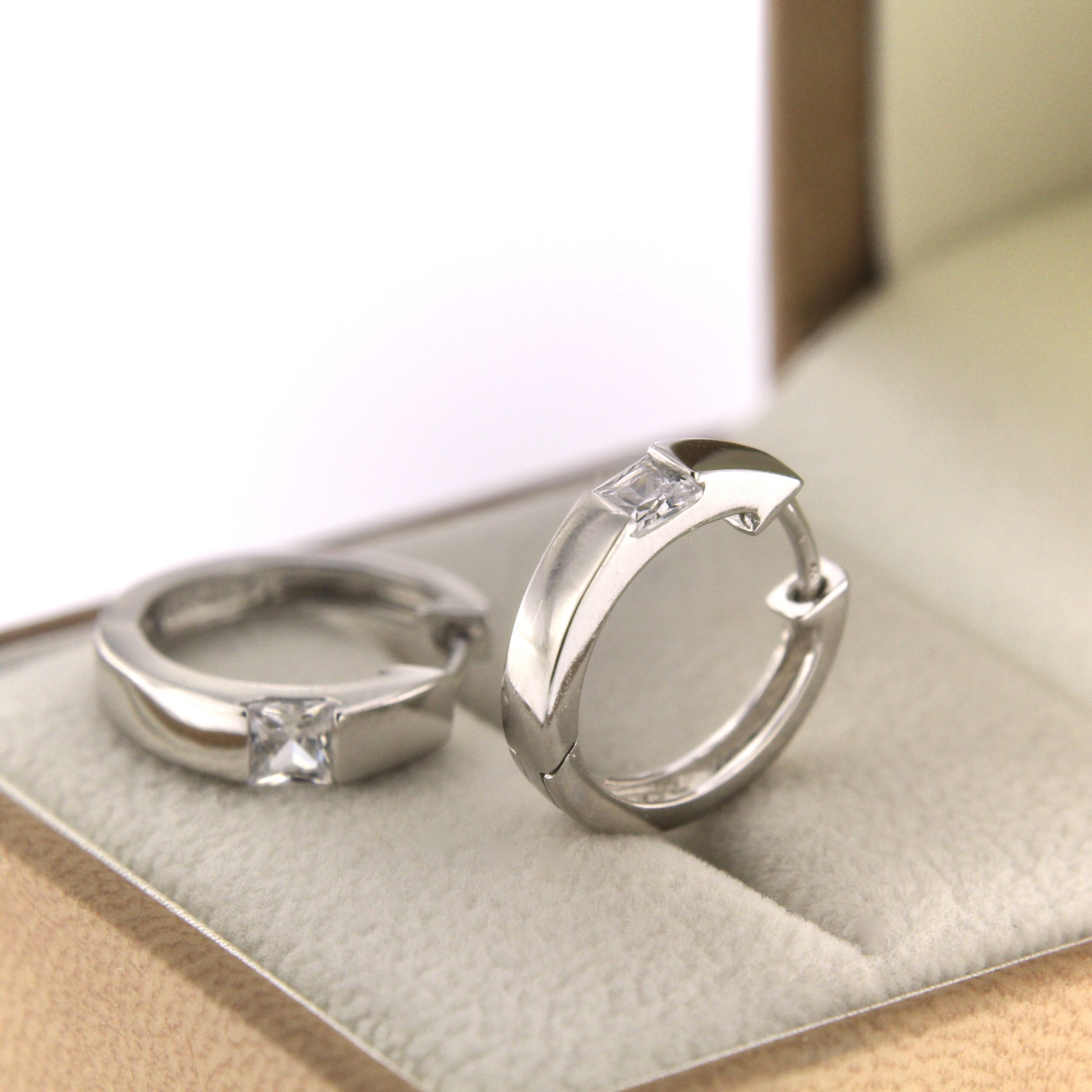 Серебряные серьги