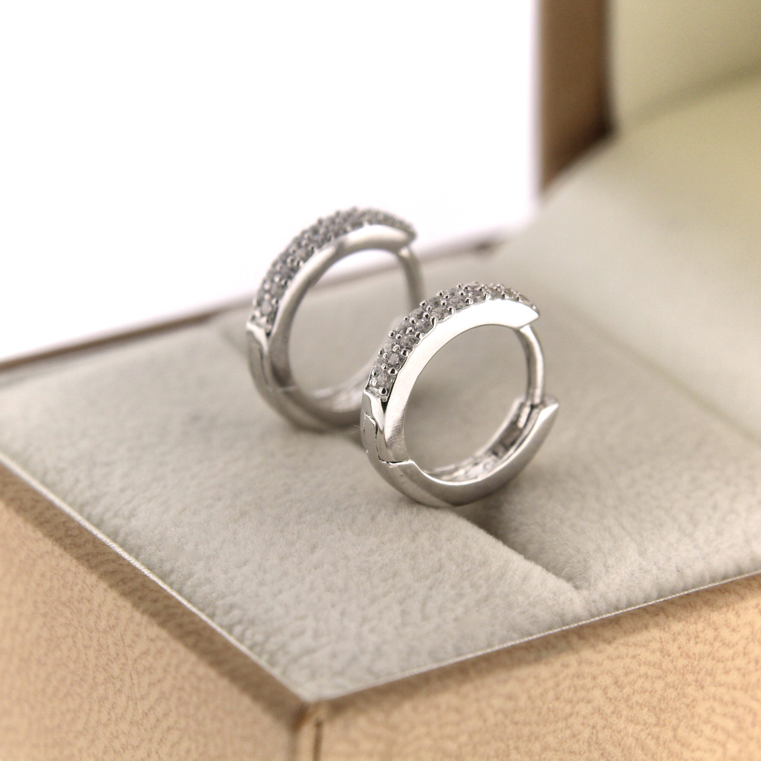 Серебряные серьги