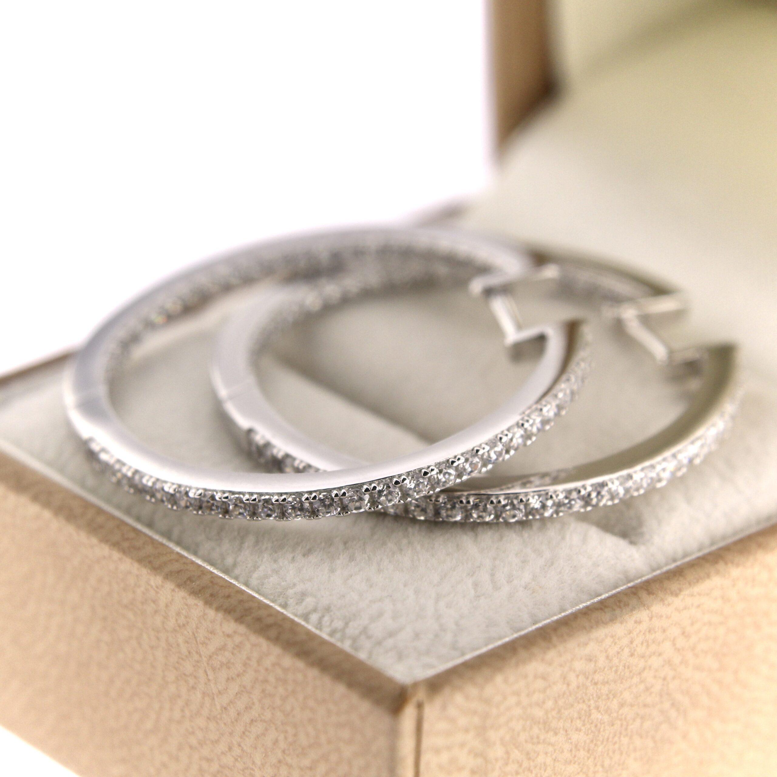 Серебряные серьги