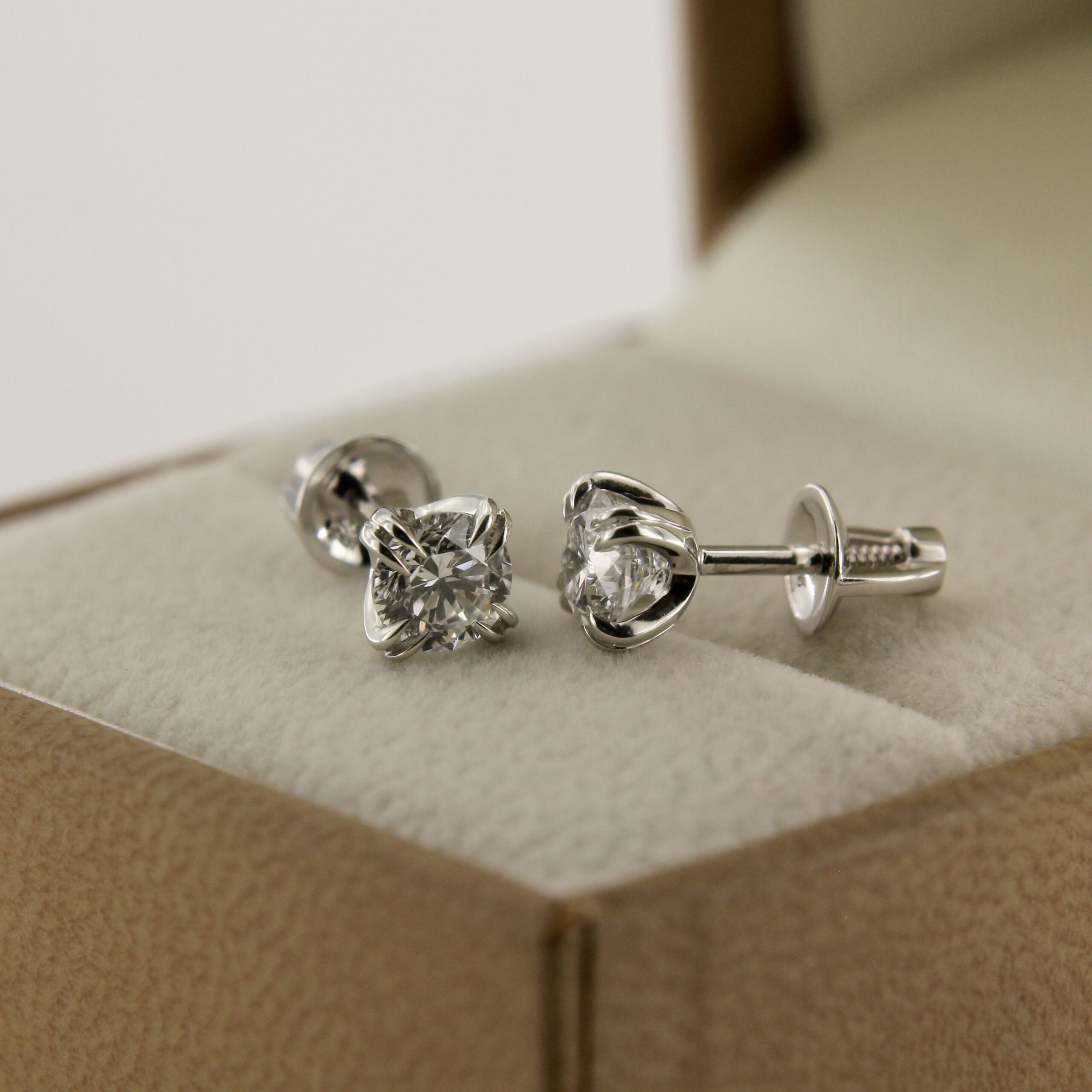 Diamond Stud Earrings