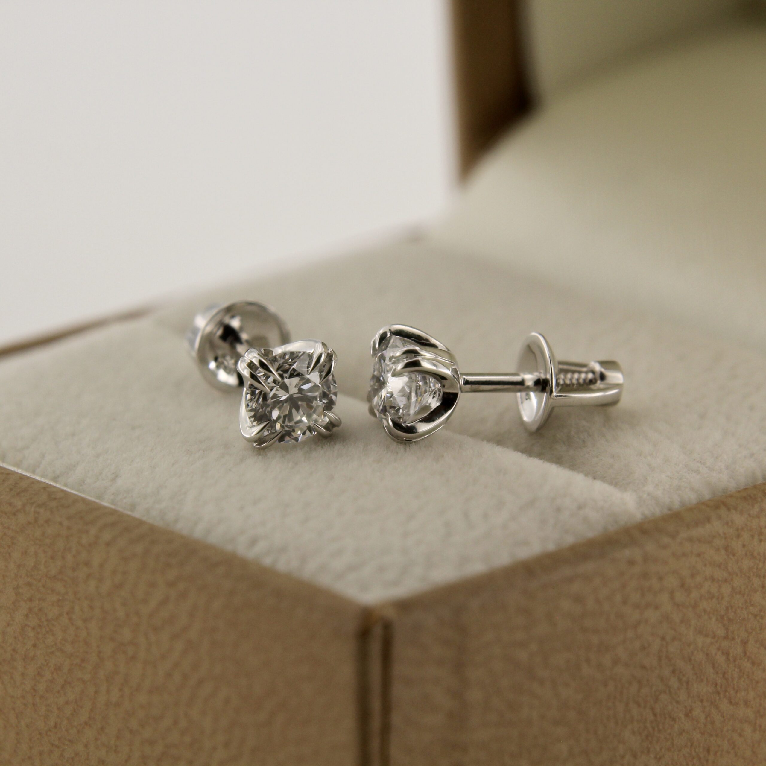 Diamond Stud Earrings