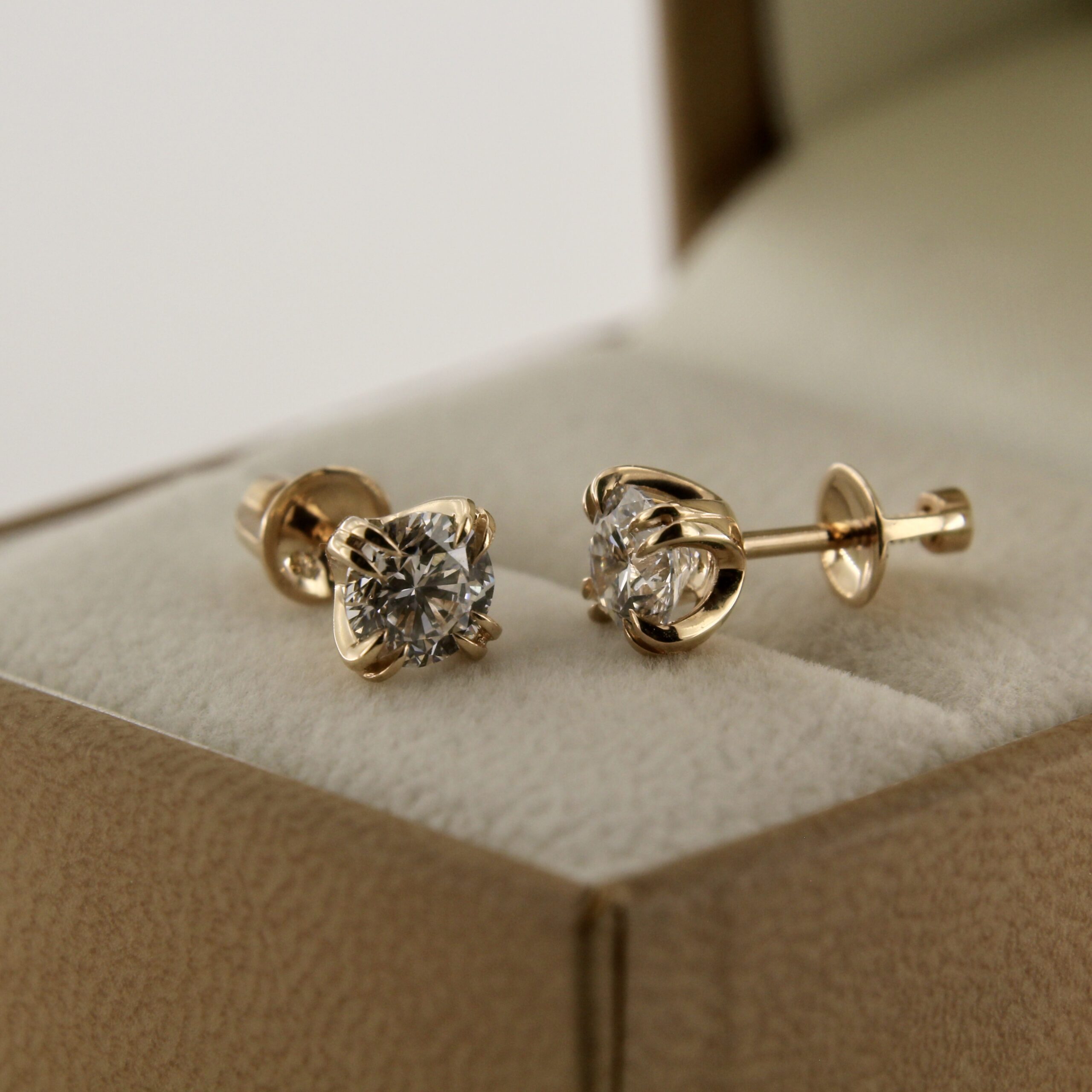 Diamond Stud Earrings